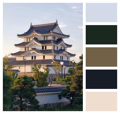 Chateau Japan Japanese Architecture Image